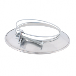 ARO DE ARREMATE COM ABRAÇADEIRA 80MM FLEXTIC