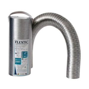 TUBO FLEXÍVEL ALUMINIO 80X370MM FLEXTIC