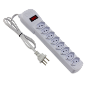 FILTRO LINHA 8 TOMADAS BIVOLT FORCELINE