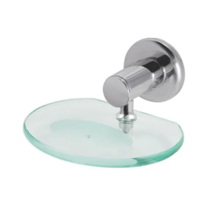 SABONETEIRA VIDRO 2FIXADORES GIOSUL