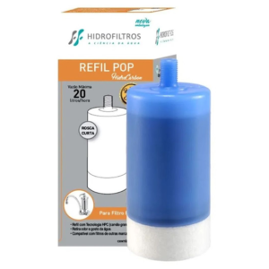 REFIL FILTRO HF 40 ROSCA CURTA PTORNEIRA  BICA MOVEL 904-0005 HIDROFILTROS