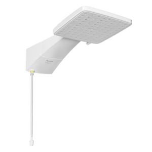 DUCHA ELETRÔNICA QUADRATTA MAX BRANCA 127V 5500W HYDRA