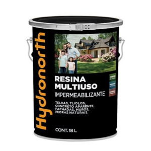 RESINA A BASE DE SOLVENTE MULTIUSO BRILHANTE  INCOLOR  3.6L HYDRONORTH