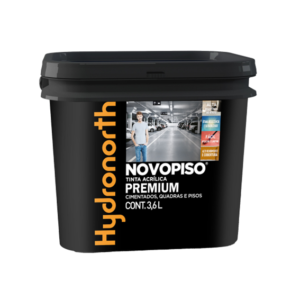 TINTA NOVOPISO FOSCO MARROM BARROCO 3.6L HYDRONORTH