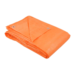 LONA POLIETILENO 8X4M LARANJA 200 MICRAS BISAO