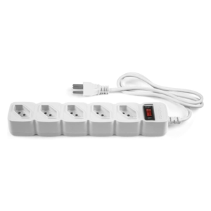 FILTRO LINHA 5 TOMADAS BRANCA EPE205 INTELBRAS