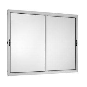 JANELA CORRER 100X120 2 FOLHAS BRANCA KGO