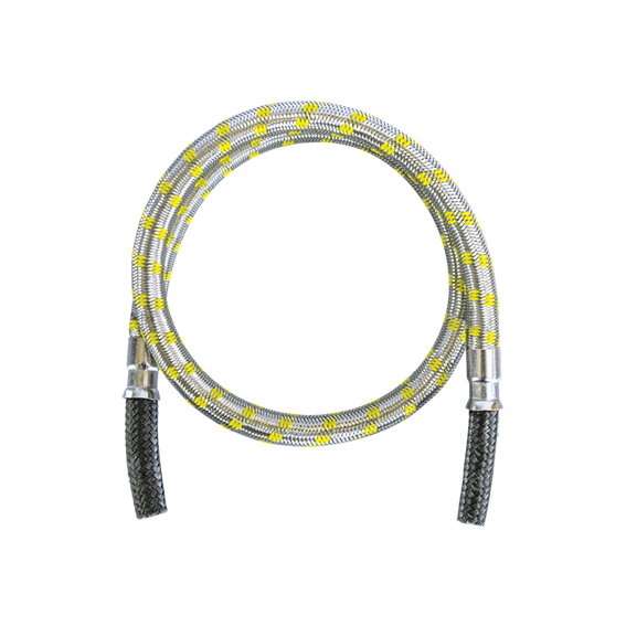 MANGUEIRA FLEXÍVEL PARA GÁS 3/8(I) PONTA/PONTA 6.0M 562 MAQENGE