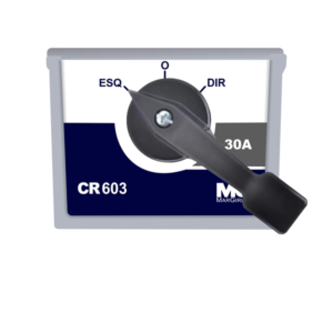 CHAVE REVERSORA TRIFÁSICA CR603 30A /5CV 220V~MARGIRIUS