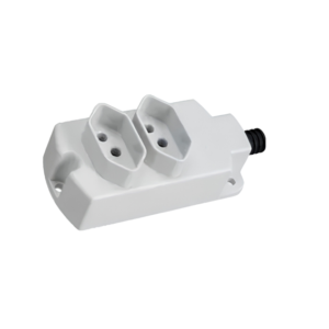 TOMADA MULTIPLA 2X20A 2P+T CZ 17762 MARGIRIUS