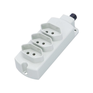 TOMADA MULTIPLA 3X20A 2P+T CZ 17768 MARGIRIUS