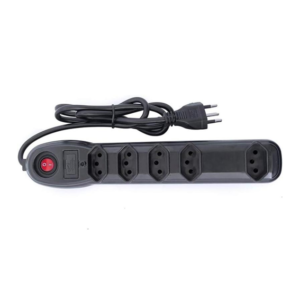 FILTRO LINHA 5 TOMADA PRETA MEGATRON