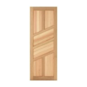 PORTA EXTERNA MADEIRA MISTA AMER 60CM FINGADA NEPASI