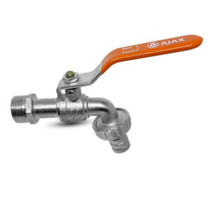TORNEIRA DE JARDIM FERRO 1/2X3/4 ESFERA  AJAX