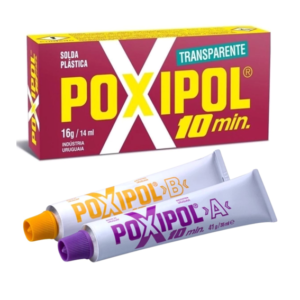 ADESIVO POXIPOL TRANSP 10MIM 16G POXIPOL
