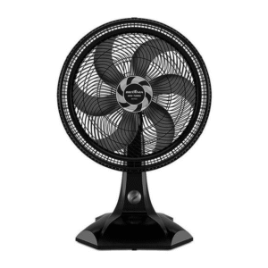 VENTILADOR DE MESA TURBO 6 PAS 30CM 127V PRETO BRITANIA