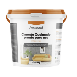 MASSA CIMENTO QUEIMADO CIMENTO 5KG  ARGAPOLI