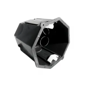 CAIXA OCTOGONAL ALTA PRETA SANDALO