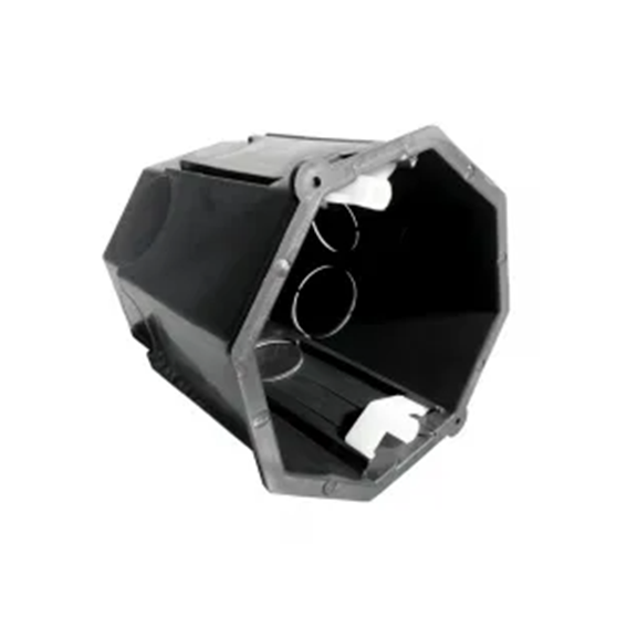 CAIXA OCTOGONAL ALTA PRETA SANDALO