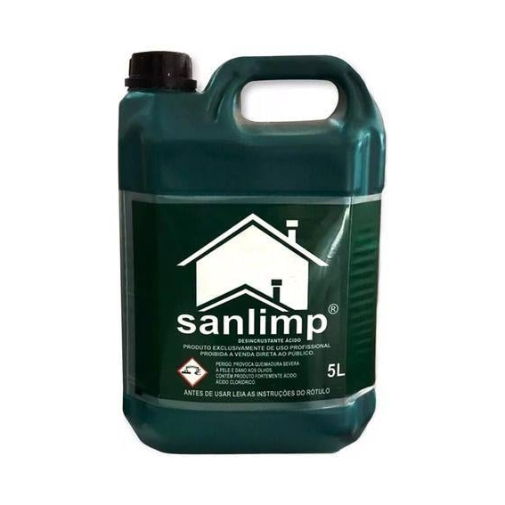 DESINCRUSTRANTE ÁCIDO 5L SANLIMP