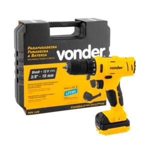 PARAFUSADEIRA 3/8'' 12V PFV120 VONDER