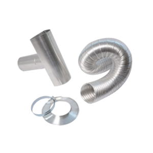 CHAMINÉ PARA AQUECEDOR A GÁS KIT 4 PEÇAS  80X370MM FACIL