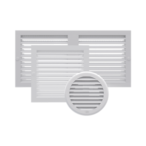 KIT GRADE DE VENTILAÇÃO ENCAIXE/ADESIVA 75MM WESTAFLEX