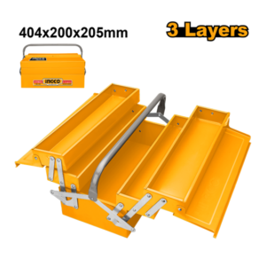 CAIXA FERRAMENTAS SANFONADA DE METAL 5 GAVETAS HRB03 INGCO