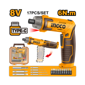 PARAFUSADEIRA  ARTICULADA 1/4'8V CSDLI08025 INGCO