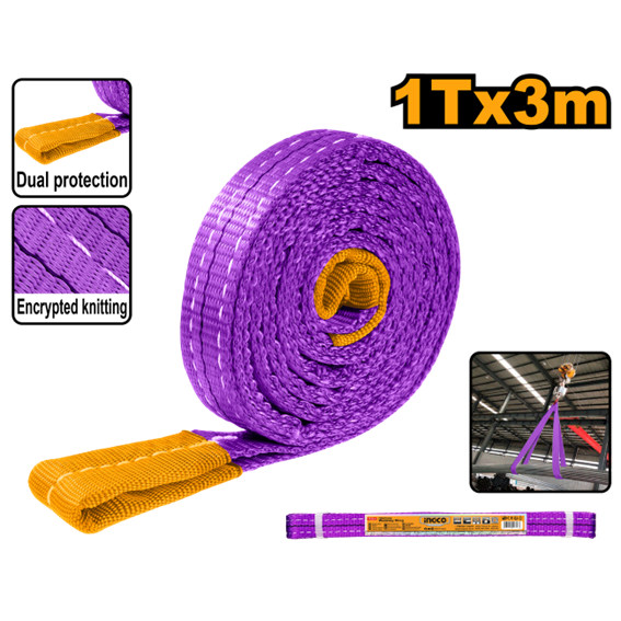 CINTA ELEVACAO CARGA 1TX3M RX HWSP0103 INGCO