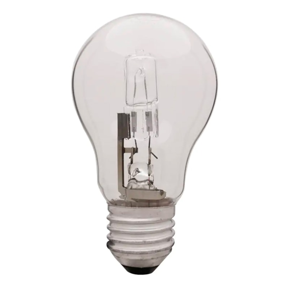 LAMPADA HALOGENA E27 70W 3000K 127V A55 EMPALUX