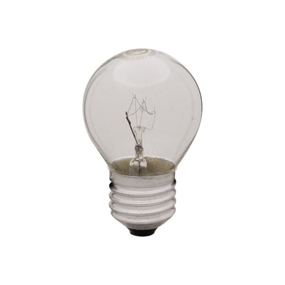 LAMPADA INCANDESCENTE E27 15W 2500K 127V BOLINHA EMPALUX
