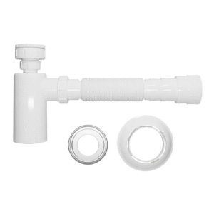 SIFÃO SANFONADO ROSCA LAVATÓRIO BRANCO 030103 BLUKIT