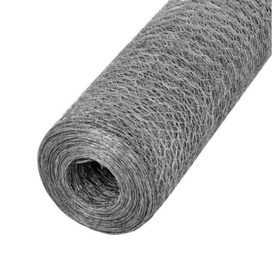 TELA GALINHEIRO MALHA 2 FIO 22 1.50MT GALVANIZADA