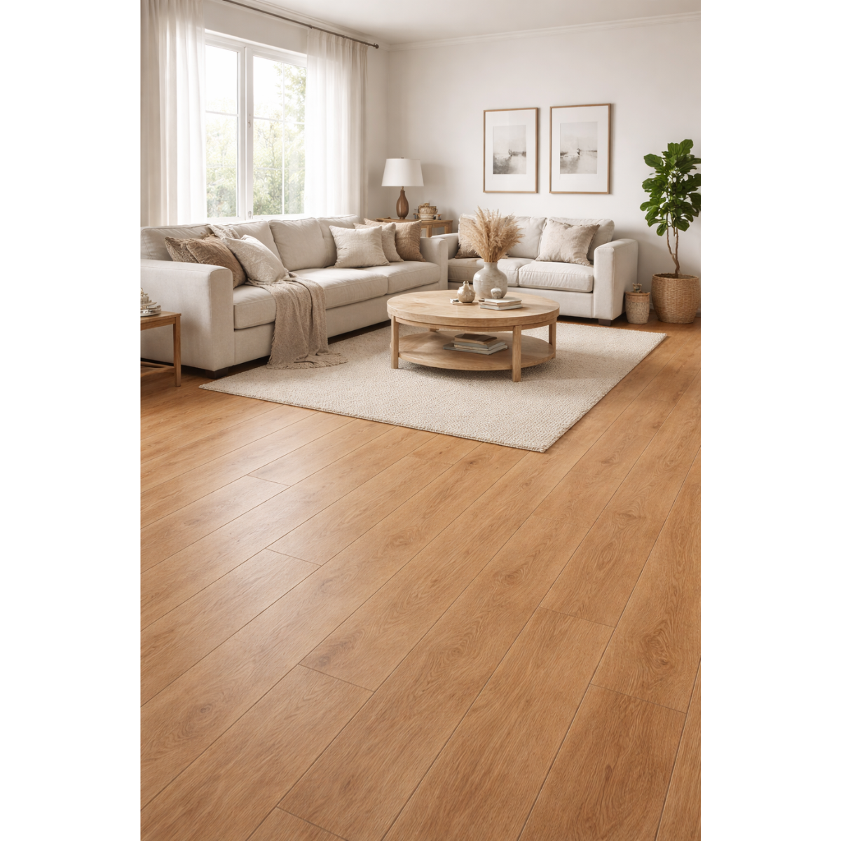 Piso vinilico Régua Click Freijó pérola Good - Imagem 2