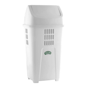 LIXEIRA BASCULANTE 50L 757 BRANCO PLASVALE
