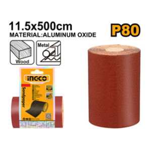 LIXA ROLO 80 11.5X50CM AKHS08065 INGCO