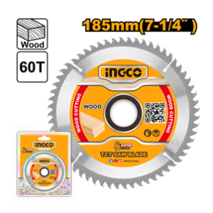 SERRA VIDEA 7.1/4"185MMX20X60D TSB118513 INGCO