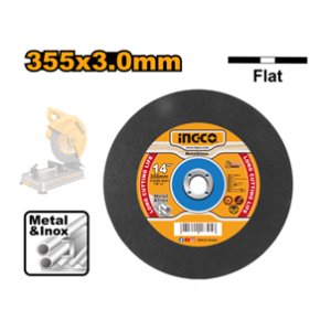 DISCO CORTE METAL 355X3X25,4MM MCD303558 INGCO