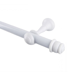 VARÃO ALUMINIO  3,0MT KIT DUPLO BRANCO VITORI