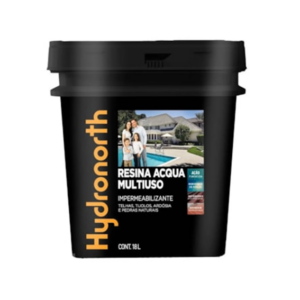 RESINA ACQUA MULTIUSO BRILHANTE CINZA 18L HYDRONORTH