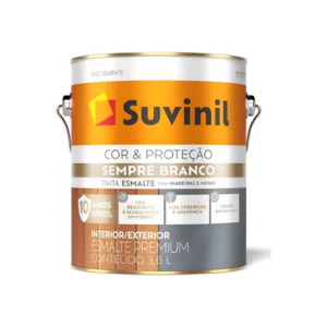 TINTA ESMALTE SEMPRE BRANCO FOSCO 3,6L SUVINIL