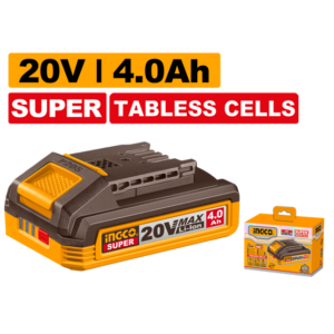 BATERIA LITIO 20V 4.0AH FBLI2123 TABLESS CELLS INGCO